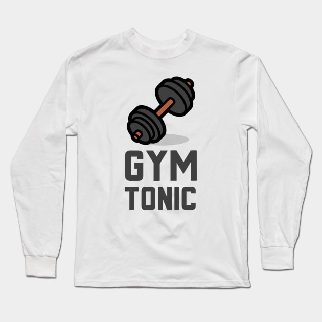Gym Tonic Long Sleeve T-Shirt by Jitesh Kundra